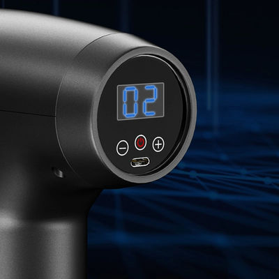 Controle de tempo Pistola de massagem de vibração portátil para relaxamento profundo dos tecidos