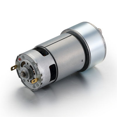 Motor de escova de corrente contínua de 12 V de grande torque 75 dB 42 mm com eficiência e direção de rotação IE 1