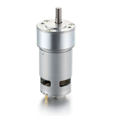 Motor de escova de corrente contínua de 12 V de grande torque 75 dB 42 mm com eficiência e direção de rotação IE 1