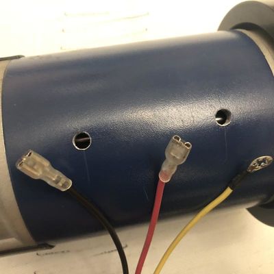 Comutação de escova 1.5HP 180V 4700RPM Motor DC para desempenho estável da esteira