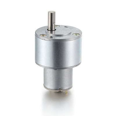 Eixo Tipo D Eixo Alto Torque Baixa RPM 6v 12v Brush DC Motores de engrenagem com ajuste de velocidade