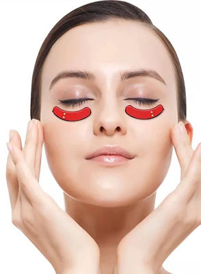 Massagem facial dos olhos EMS Micro corrente aparelho de beleza dos olhos para círculos escuros anti-envelhecimento