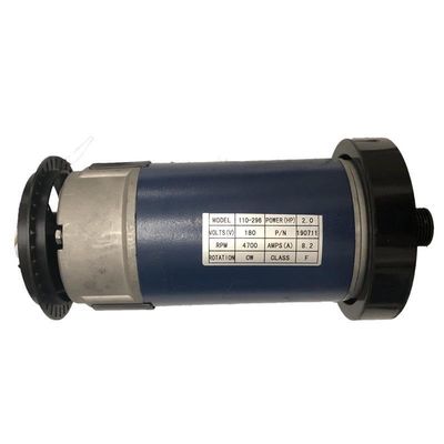 Motor de esteira de 180V DC de alto binário e 8,2A de corrente contínua para equipamentos de fitness