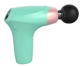 Mini Percussion Massager Gun para Terapia e Recuperação de Tecido Profundo Fascial Quente