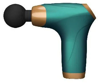 Mini Percussion Massager Gun para Terapia e Recuperação de Tecido Profundo Fascial Quente