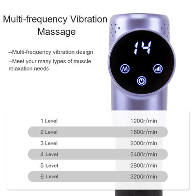 Arma de massagem de percussão portátil para massagem de tecidos profundos