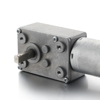 Corrente contínua 12v 24v Brush DC Motor Elétrico 28mm 3.79W/7.73W com Worm Gear