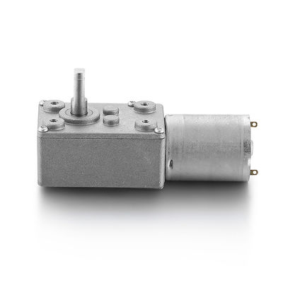 Corrente contínua 12v 24v Brush DC Motor Elétrico 28mm 3.79W/7.73W com Worm Gear