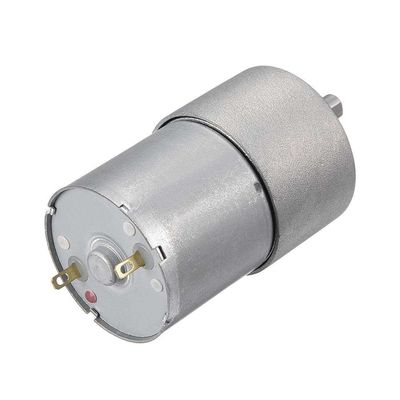 Motor de engrenagem de corrente contínua de metal puro de 24 V para esteira Característica impermeável Faixa de velocidade 12-1600 r/min
