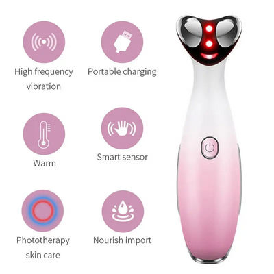 Massagista Ocular RF Com Compressão de Calor Para Mulheres Bateria Capacidade 900mAh Massagem Elétrica