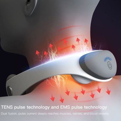 Massagista de pescoço inteligente com e potente Mini EMS elétrico sem fio YLP-2101
