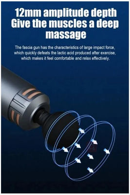 Controle de tempo Mini Arma de massagem muscular para vibração de tecidos profundos e relaxamento corporal