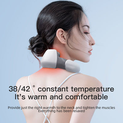 Protector de pescoço EMS TENS Massageador de pulso de microcorrente para alívio da coluna cervical