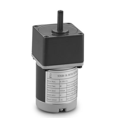Velocidade ajustável 60mm 24v 5w Motor de corrente contínua escovado fácil de operar YLP 80BL-154-3