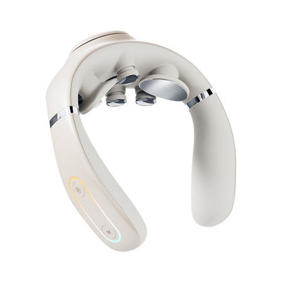 Massagem TNES Pulso Elétrico OLED Display Voz Transmissão Controle Remoto Massagista de pescoço