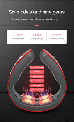 Aparelho de massagem doméstico multifuncional com controlo de tempo e configurações múltiplas