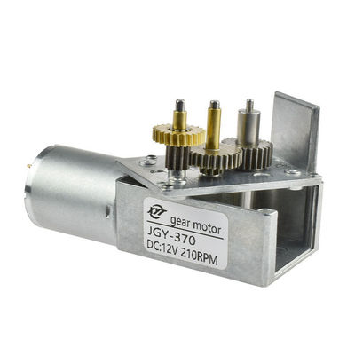 Material de engrenagem de alto binário Metal puro auto-bloqueio Redutor de engrenagem de minhoca Motor elétrico DC