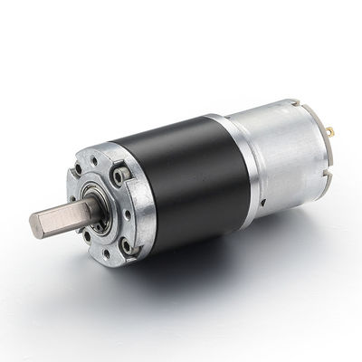 Motor elétrico DC de 36 mm 7,8 W 12 V 24 V de engrenagem planetária com alto binário e rolamento de esferas