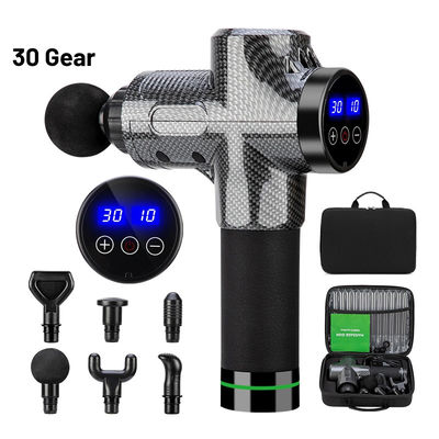 Display LCD 30 Velocidade Eletrônico Portátil Massagista de Vibração Corporal para Relaxar os Músculos