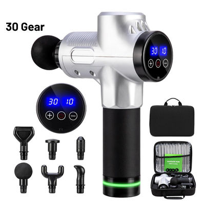 Display LCD 30 Velocidade Eletrônico Portátil Massagista de Vibração Corporal para Relaxar os Músculos