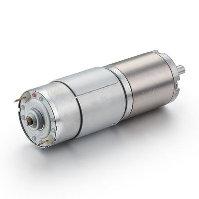 Pincel de comutação Torque alto 12v 42mm Engrenagem de baixa velocidade Motor de corrente contínua escovado para esteira 75dB
