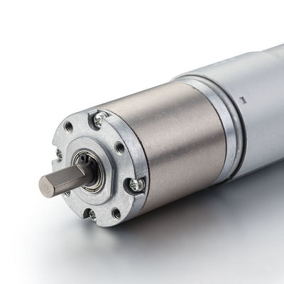 Pincel de comutação Torque alto 12v 42mm Engrenagem de baixa velocidade Motor de corrente contínua escovado para esteira 75dB