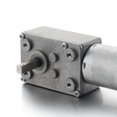 Motor de esteira de corrente contínua 28 mm 3.79w Torque elevado 12v 24v engrenagem de minhoca escovada motor elétrico de corrente contínua