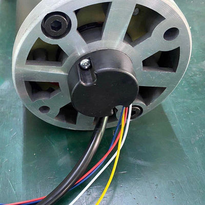 IE 1 Eficiência 500w de potência Motor automático de porta com sensor Hall e redutor de engrenagem de minhoca