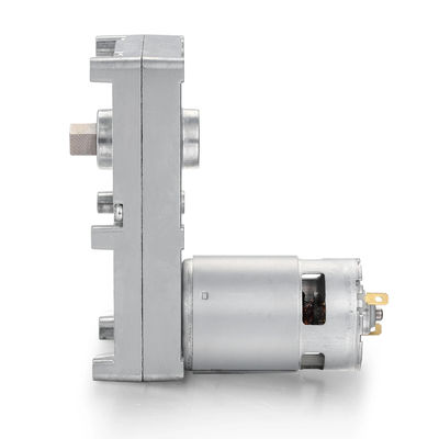 Alto Torque Baixa RPM Universal 12V DC Gear Motor Modelo IP 44 Protecção Spur Gear Design