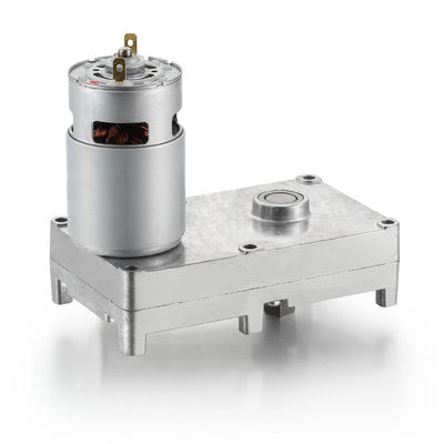 Alto Torque Baixa RPM Universal 12V DC Gear Motor Modelo IP 44 Protecção Spur Gear Design