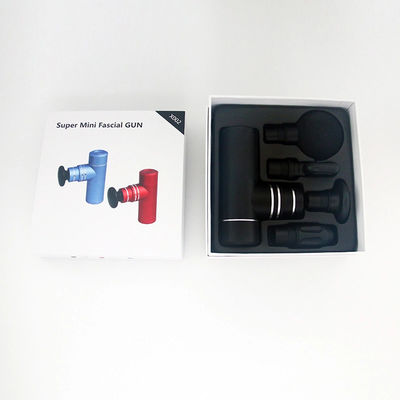Relaxe os músculos com a pistola de massagem de terapia muscular profissional original e ABS de alumínio
