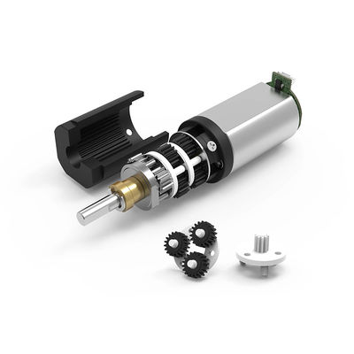 Automóveis Elétricos 12V24V Baixo Ruído Alto Torque DC Motor de Redução Planetária com Encoder
