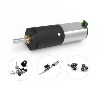 Automóveis Elétricos 12V24V Baixo Ruído Alto Torque DC Motor de Redução Planetária com Encoder