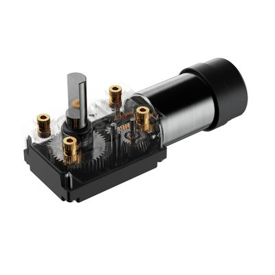 Motor elétrico DC 1KG Ferramentas de jardim com 12V Shell de plástico DC Worm Gear BLDC Motor