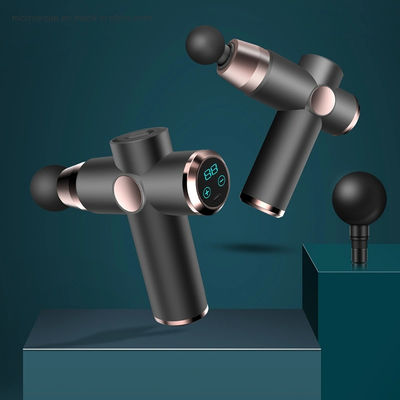 16.8V/24V Mini Massage Gun Fascial para relaxação do corpo sem fio e velocidade ajustável