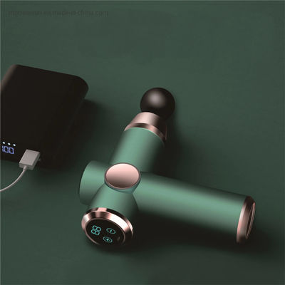 16.8V/24V Mini Massage Gun Fascial para relaxação do corpo sem fio e velocidade ajustável
