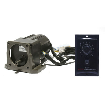 Motor de engrenagem elétrico de baixa rotação e velocidade variável com alto binário e motor de escova