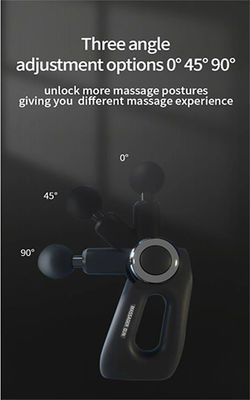 Pistola de massagem profissional para recuperação e relaxamento muscular de todo o corpo 229*247*105 mm