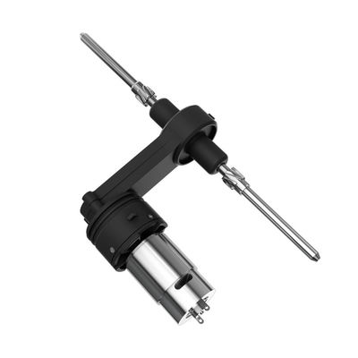Motor de caixa de engrenagens de 24 V Motor elétrico de corrente contínua Micro atuador com 711 1 relação de engrenagens e torque de 0,2 N.m