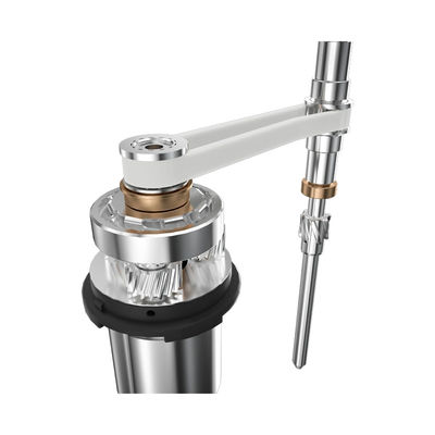Motor de caixa de engrenagens de 24 V Motor elétrico de corrente contínua Micro atuador com 711 1 relação de engrenagens e torque de 0,2 N.m