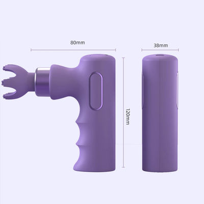 2024 Logotipo personalizado Mini Massage Gun para relaxação muscular fascial portátil e eficaz