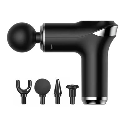 5 níveis de velocidade Mini Massager Pistola portátil para terapia de percussão de tecidos profundos direcionados