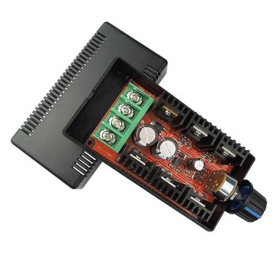 Controlador de velocidade do motor DC à prova d'água de 80w, com interruptor de velocidade variável ajustável, condutor HHO, controlador de motor elétrico
