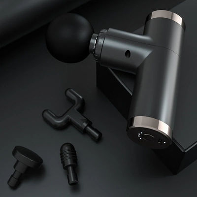 Relaxa os músculos com 4 velocidades Pistola de massagem de percussão potente 920g Mini Metal ABS Design