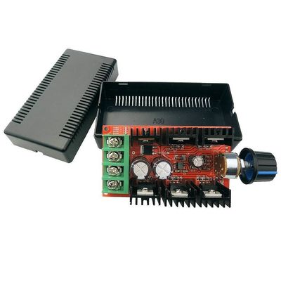 Controlador de velocidade do motor DC à prova d'água de 80w, com interruptor de velocidade variável ajustável, condutor HHO, controlador de motor elétrico