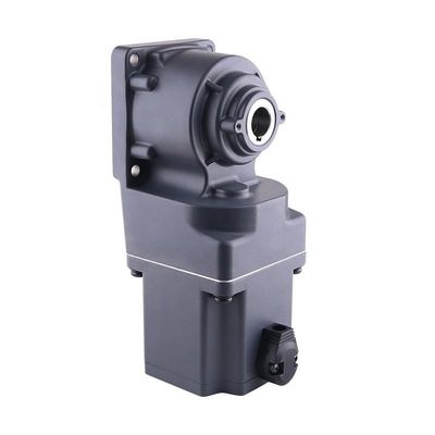 Motor de engrenagem de corrente contínua sem escova de eixo oco com comando de escova