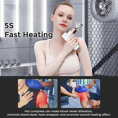 Mini Arma Fascial Portátil Aquecida Seu Segredo para Massagem de Tecido Profundo e Relaxamento