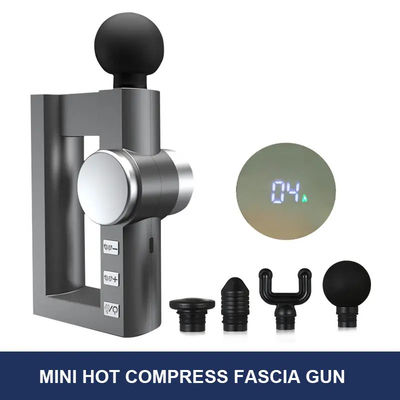 Controle de tempo Pistola de massagem mini recarregável Corpo de cor personalizado Massagista fascial