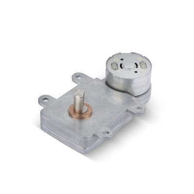 Motor de engrenagem de magneto permanente de corrente contínua para portas automáticas de baixa tensão de 6-24V de alta precisão