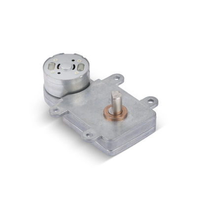 Motor de engrenagem de magneto permanente de corrente contínua para portas automáticas de baixa tensão de 6-24V de alta precisão